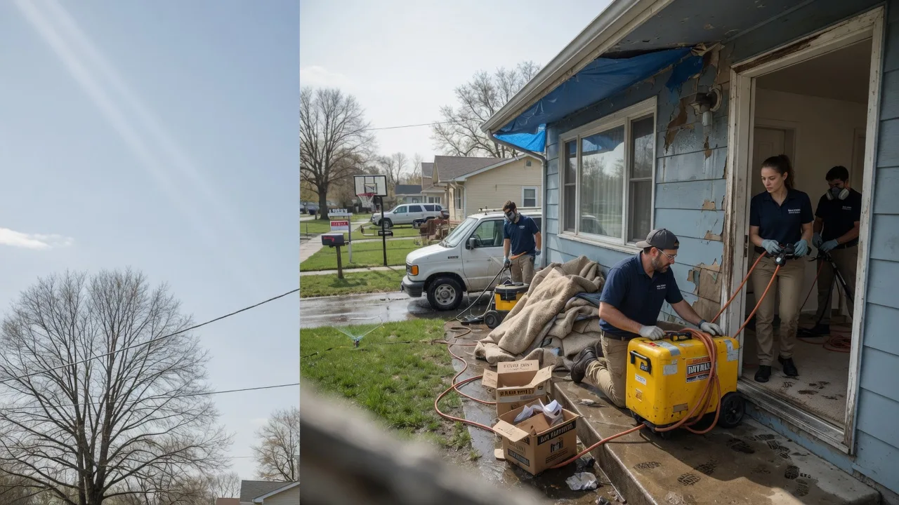 Basement Flood Cleanup in Colbert, OK near me